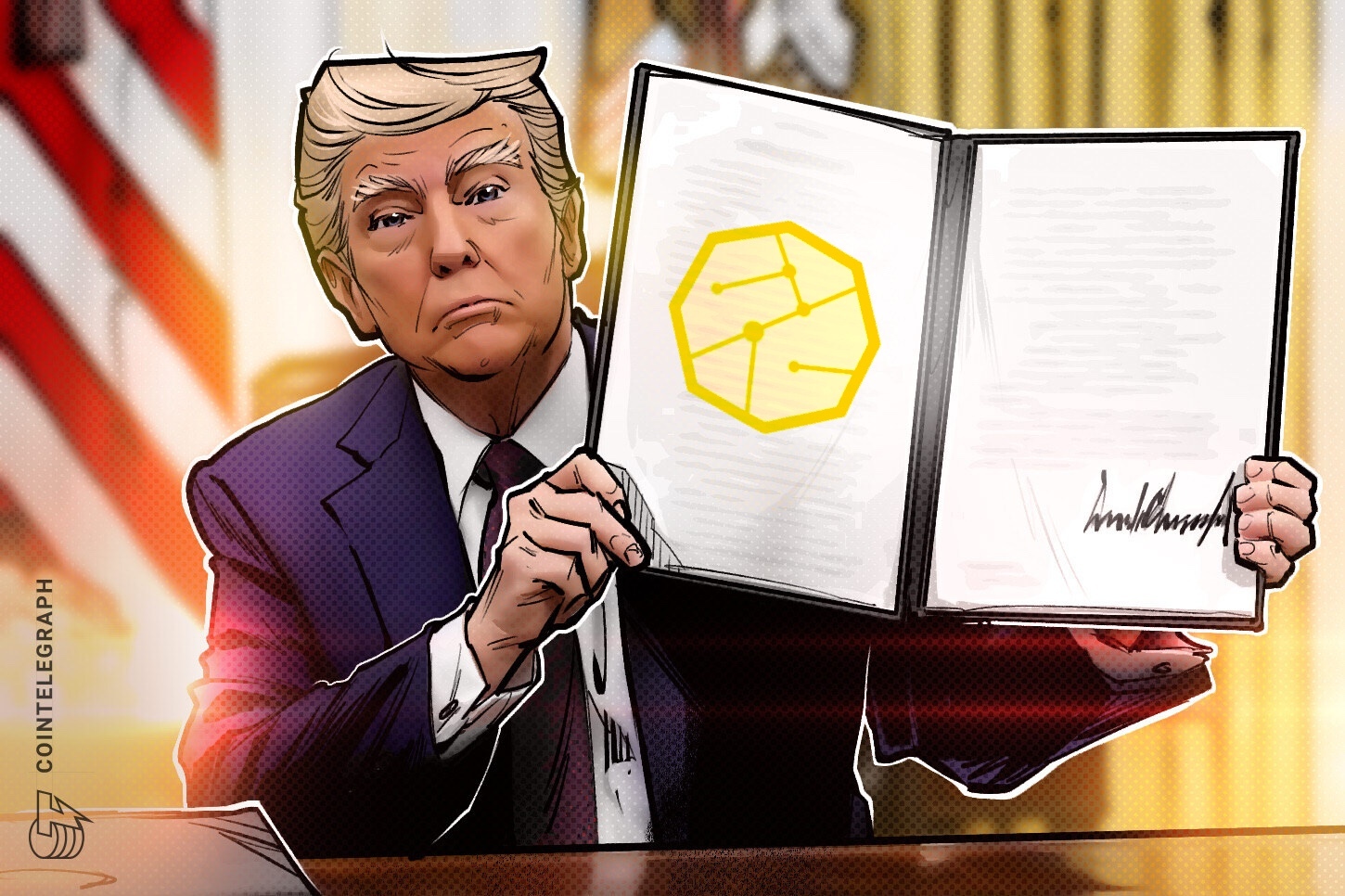 トランプ氏、401(k)で仮想通貨投資を解禁か　ホワイトハウス発表