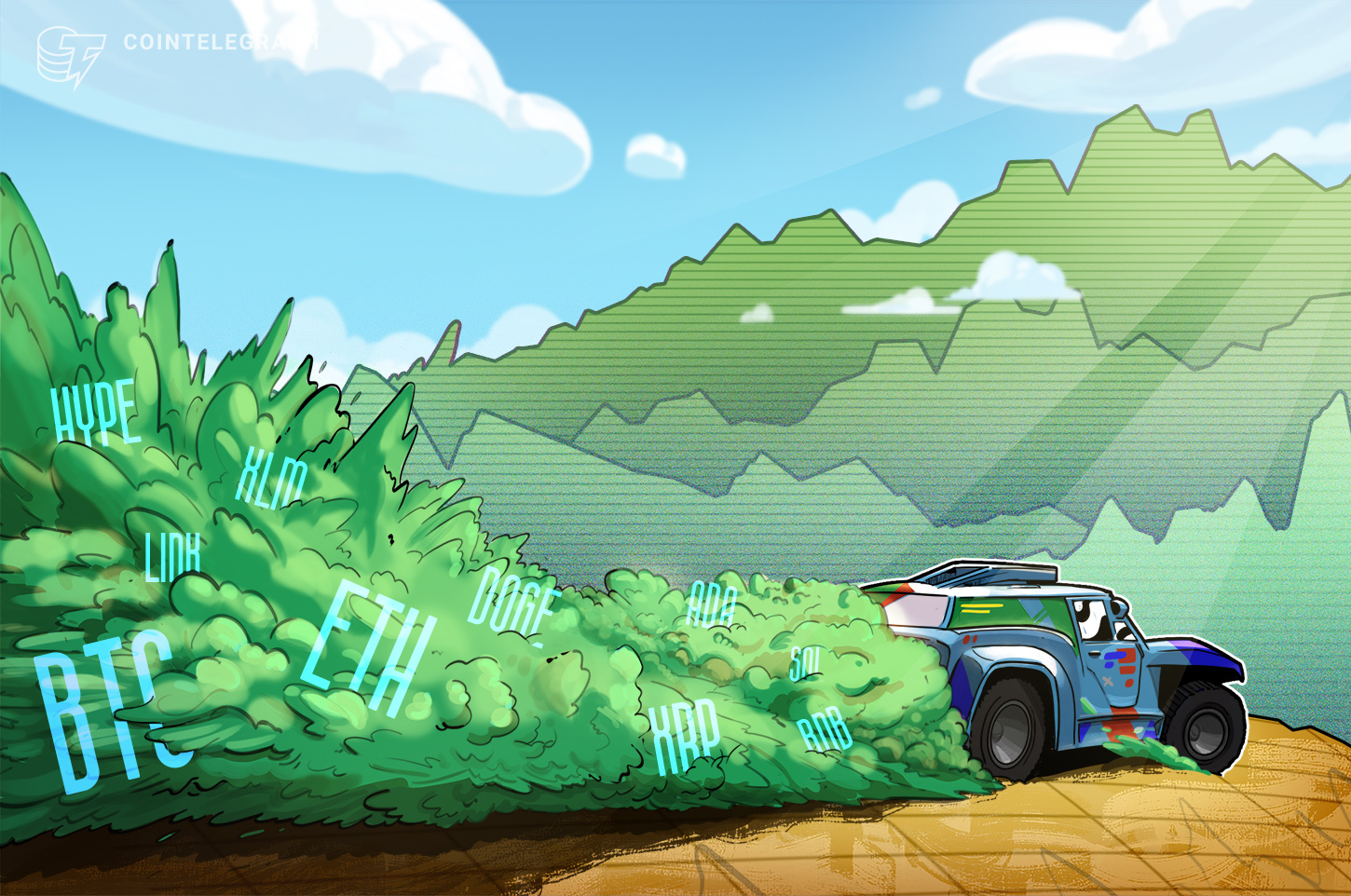 上昇するアルトコインは？　仮想通貨チャート分析：ビットコイン・イーサ・XRP（リップル）・ソラナ