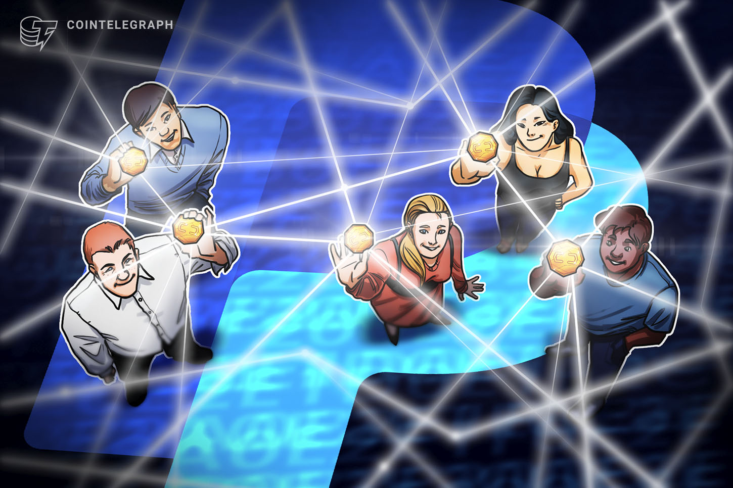 ペイパル、P2P決済推進でBTC、ETH、PYSDを統合へ