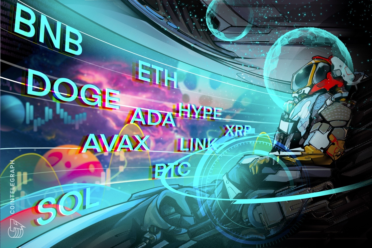 サポートから価格押し上げなるか　仮想通貨チャート分析：ビットコイン・イーサ・XRP・ソラナ