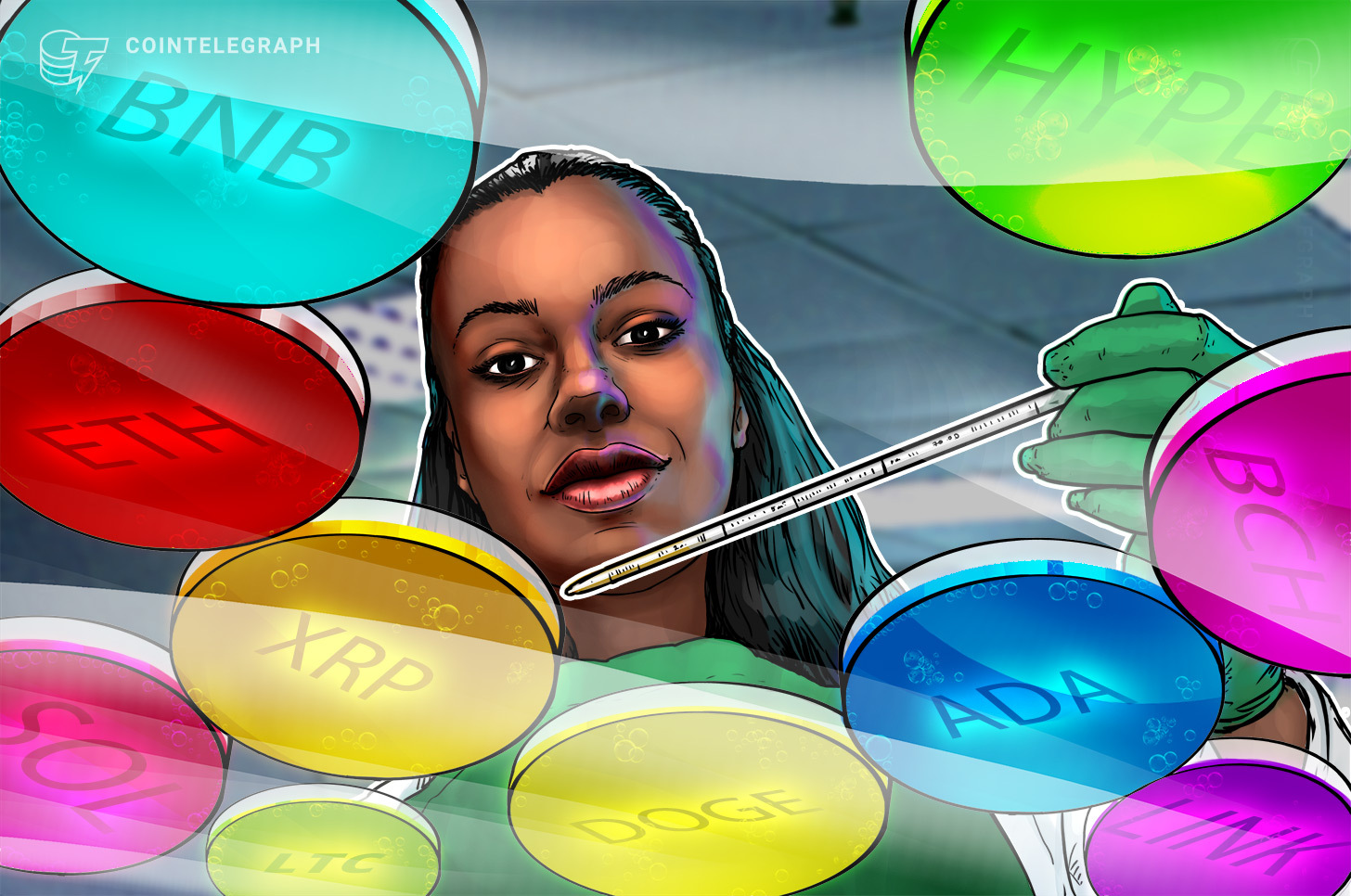 10万ドルに向かえるか　仮想通貨チャート分析：ビットコイン・イーサ・XRP（リップル）・ソラナ